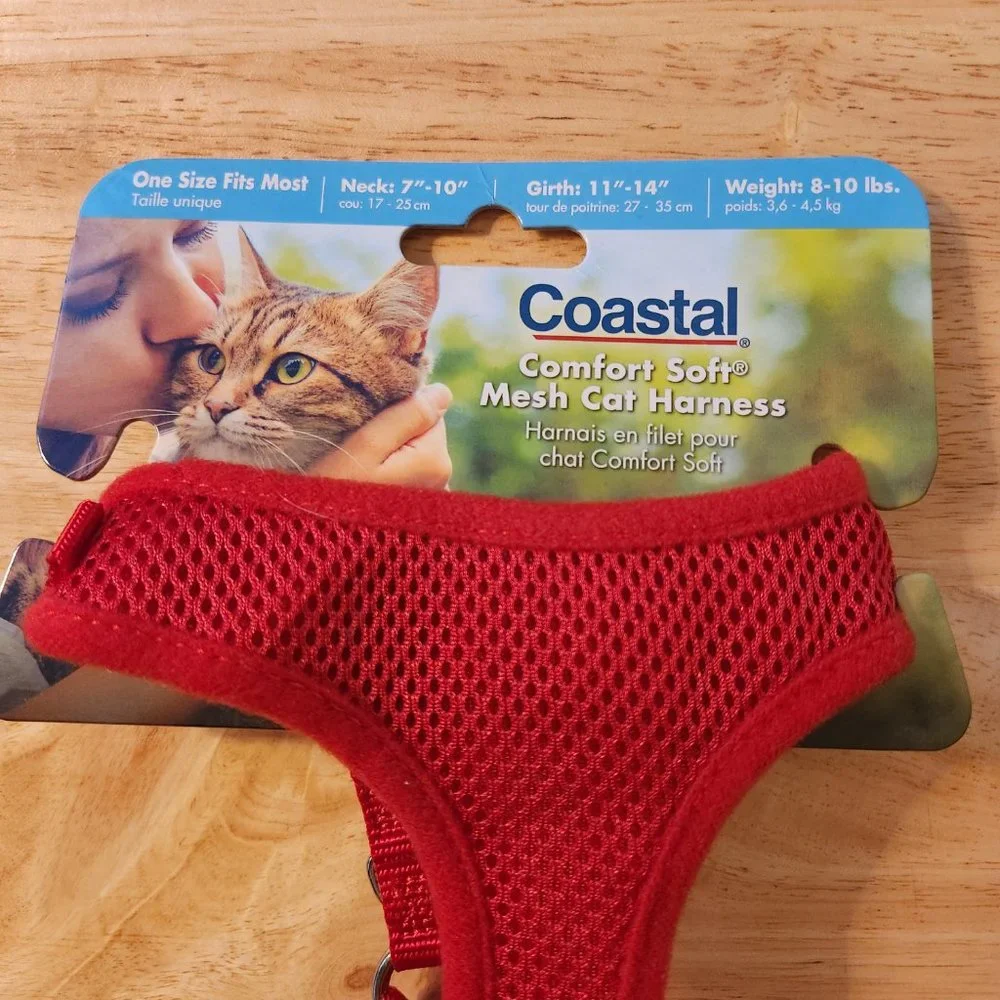 Coastal Pet Products Comfort Soft Mesh Adjustable Cat Harness